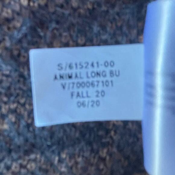 Banana Republic SUPER SOFT Animal Print Boyfriend Cardigan Cotton Sz Sm Women's - Picture 5 of 8